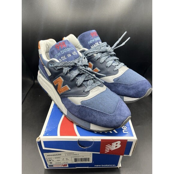 New Balance 998 \'Distinct Retro Ski\' Men’s Size 9.5 (M998DSNG) VNDS OG ALL CLEAN main image 5